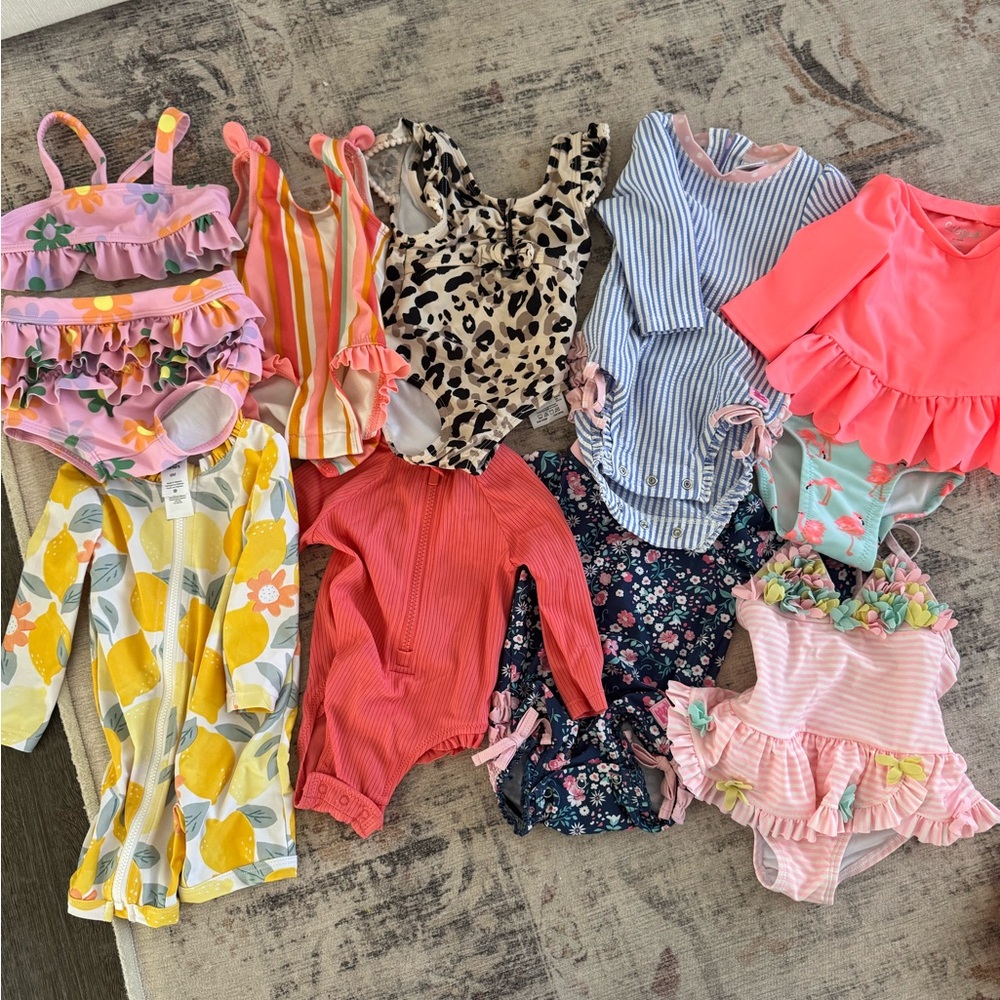 Colorful Baby Swimsuit Collection size 3-6,6-9